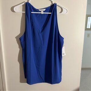 Gibson Blue Sleeveless Top